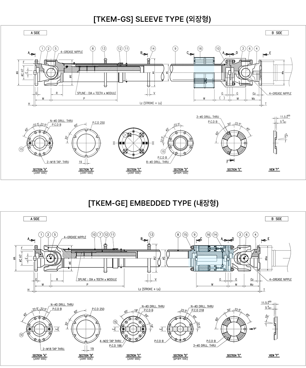 SLEEVE TYPE (외장형)